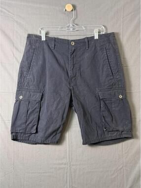 Levi’s Men’s Cargo Shorts W34 Dark Gray Utility Pockets Casual Outdoor
